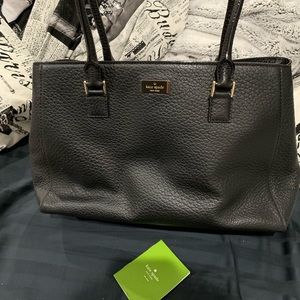 **AUTHENTIC**  Kate spade pebbles black tote